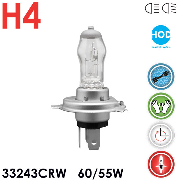 картинка Лампа H4 CELEN HOD (Crystal) 33243CRW купить в магазине CAROBASS