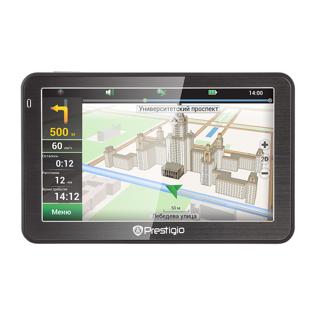 картинка GPS-навигатор PRESTIGIO GeoVision 5058 Navitel купить в магазине CAROBASS