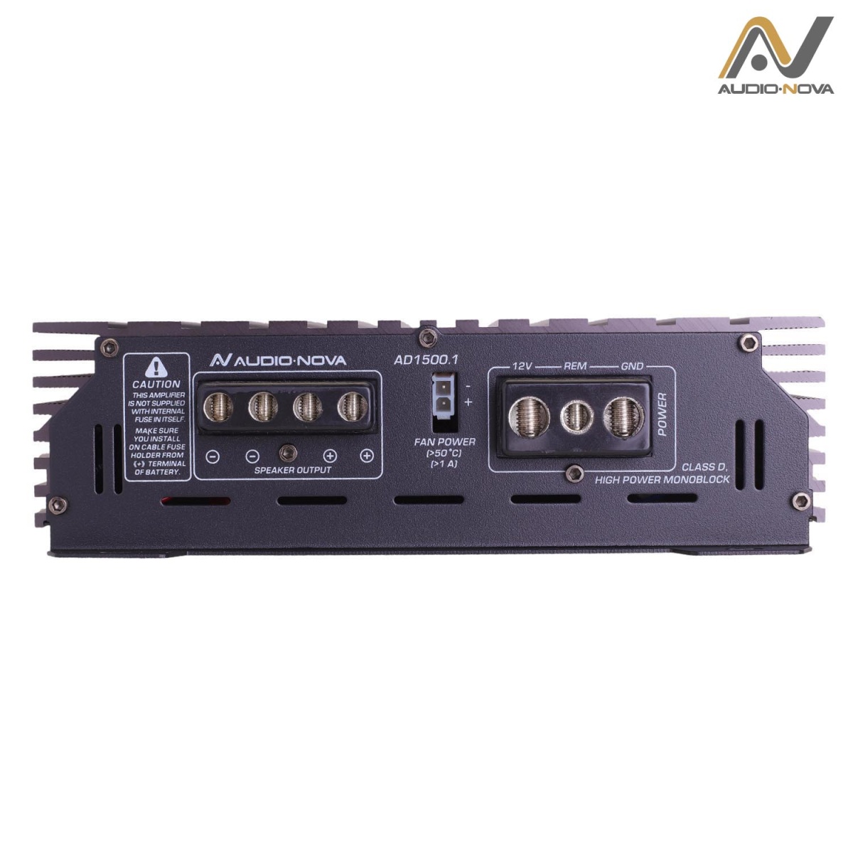 картинка Усилитель 1 канальный AUDIO NOVA AD1500.1 купить в магазине CAROBASS
