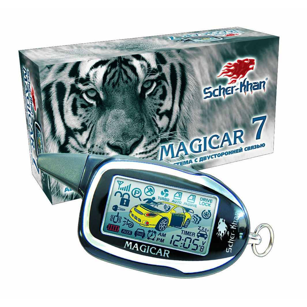 картинка Автосигнализация с автозапуском Scher-Khan Magicar 7 купить в магазине CAROBASS
