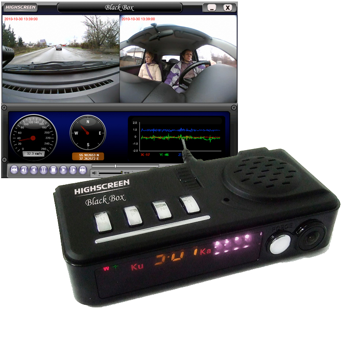 картинка Видеорегистратор HIGHSCREEN Black Box купить в магазине CAROBASS
