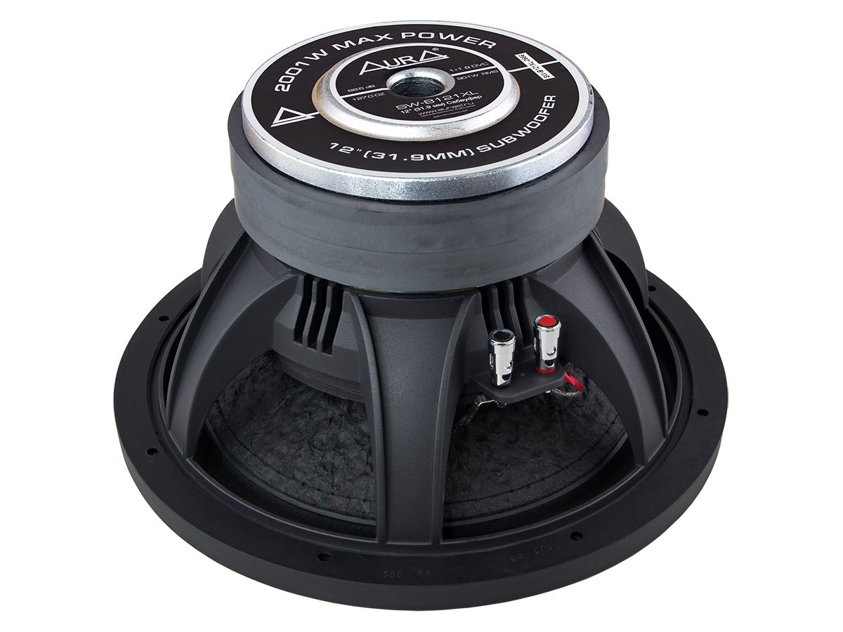 картинка Сабвуфер 12" AURA SW-B122 XL купить в магазине CAROBASS