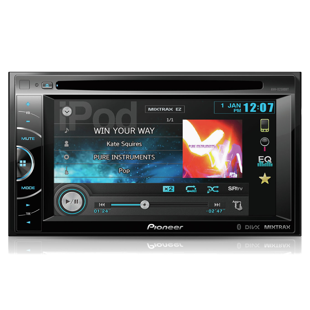 картинка Автомагнитола PIONEER AVH-X2500BT купить в магазине CAROBASS