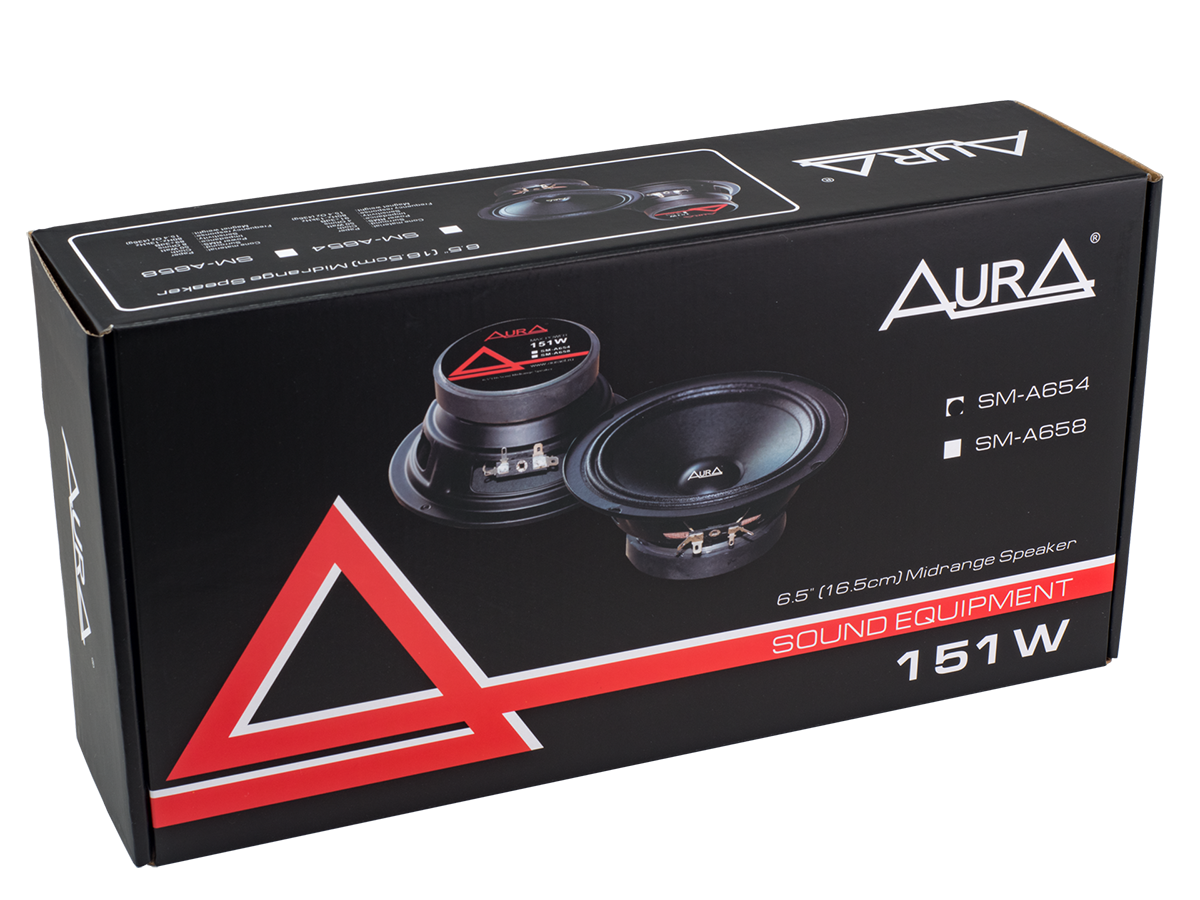 картинка AC 6.5″ эстрадная AURA SM-A654 MkII купить в магазине CAROBASS