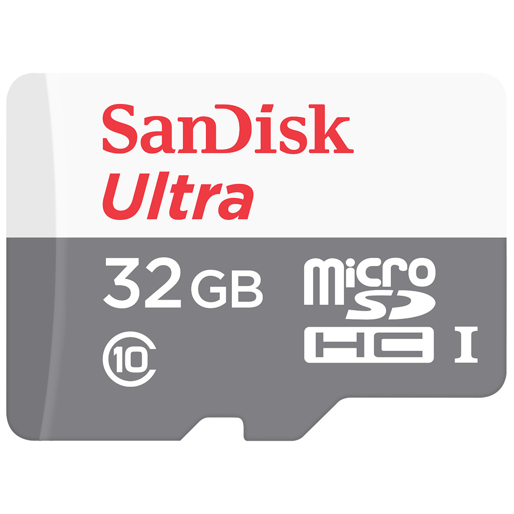 картинка Карта памяти MicroSDHC 32Gb SanDisk C10 48MB/s SDSQUNB-032G-GN3MA купить в магазине CAROBASS