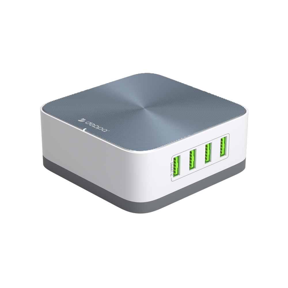 картинка Зарядная станция DEPPA 8USB, QC 3.0, 10A, 50Вт, Ultra купить в магазине CAROBASS
