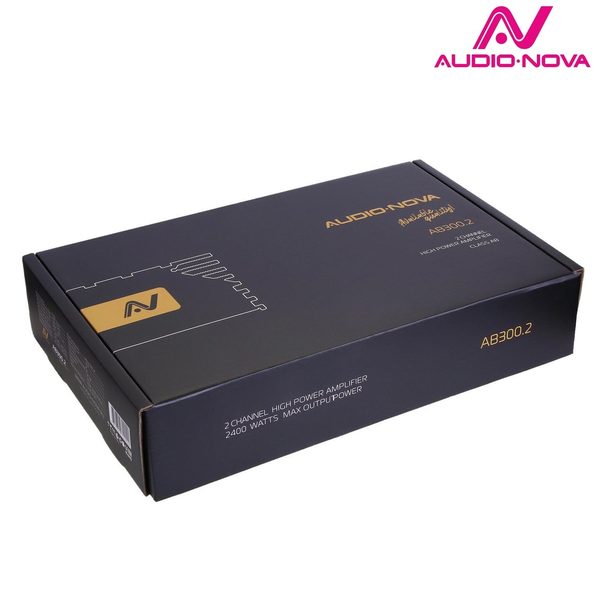 картинка Усилитель 2-х канальный AUDIO NOVA AB300.2 купить в магазине CAROBASS