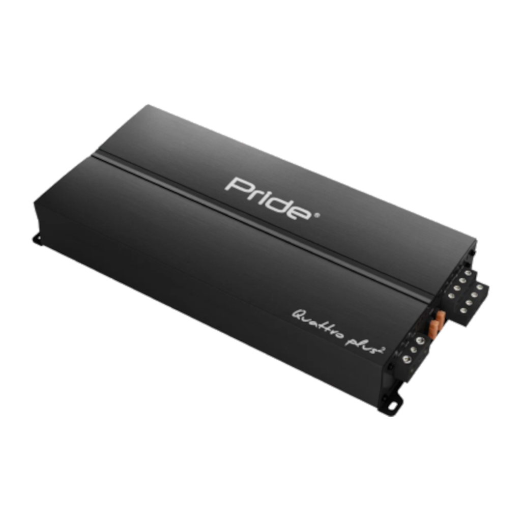 картинка Усилитель 4-х канальный PRIDE QUATTRO Plus V2 купить в магазине CAROBASS