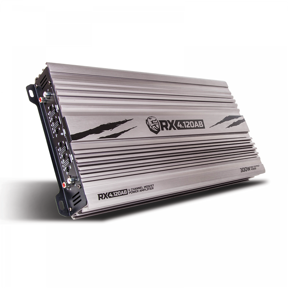 картинка Усилитель 4-х канальный KICX RX4.120AB купить в магазине CAROBASS