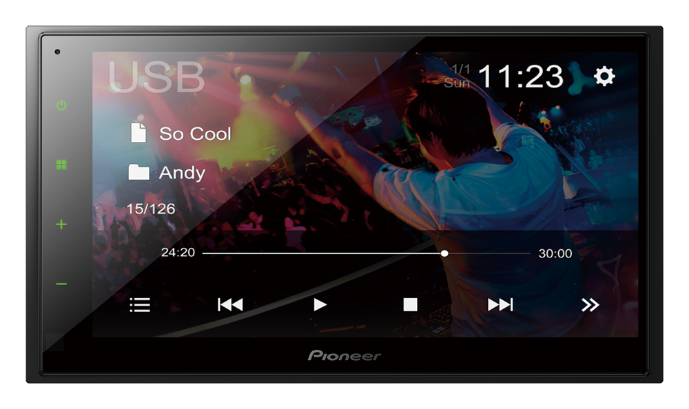 картинка Автомагнитола PIONEER DMH-A345BT купить в магазине CAROBASS